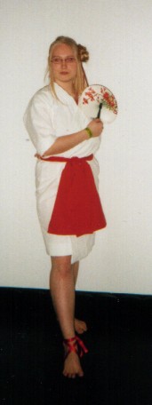 Miyu animesarjasta Kyuuketsuki Miyu, cosplayer Redmage