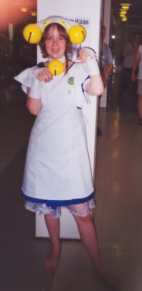 Dejiko animesarjasta Di Gi Charat, cosplayer Shinanai